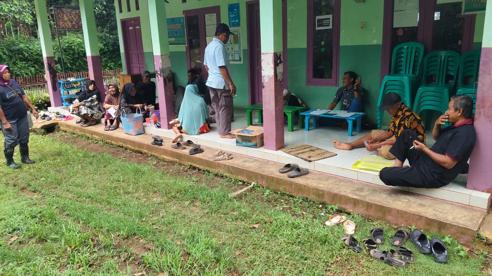 Intensifikasi Penarikan PBB di Dusun Gunungsari Desa Mekarsari Berlangsung Lancar di PAUD Cempaka