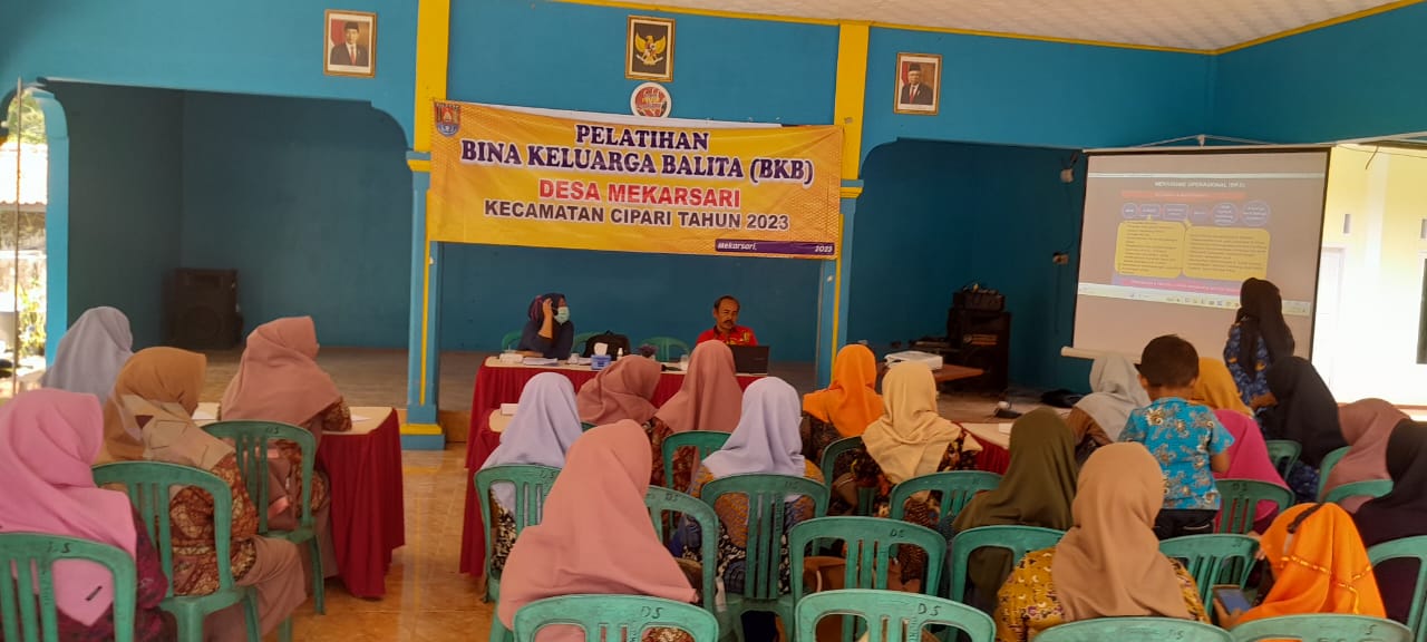 Pelatihan Kader Bina Keluarga Balita di Desa Mekarsari