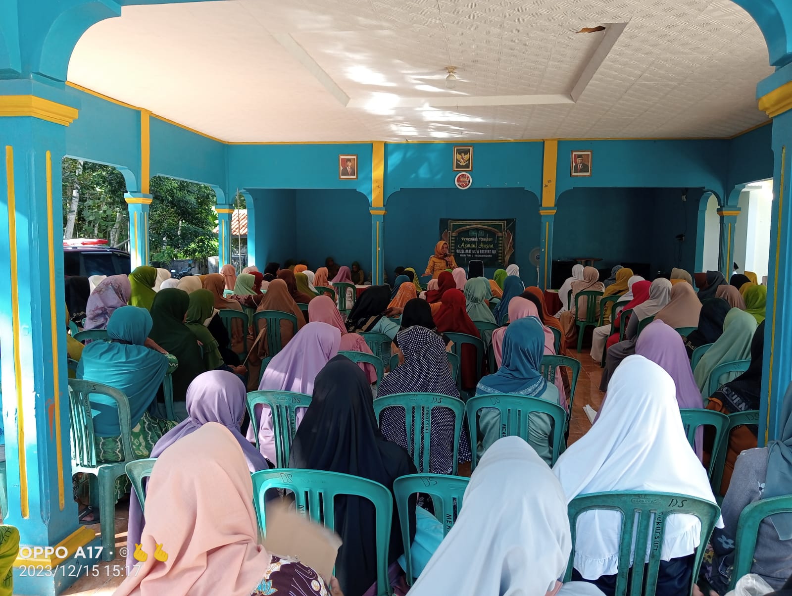 Kegiatan Pengajian Rutin Jum'at Kliwon di Balai Desa Mekarsari