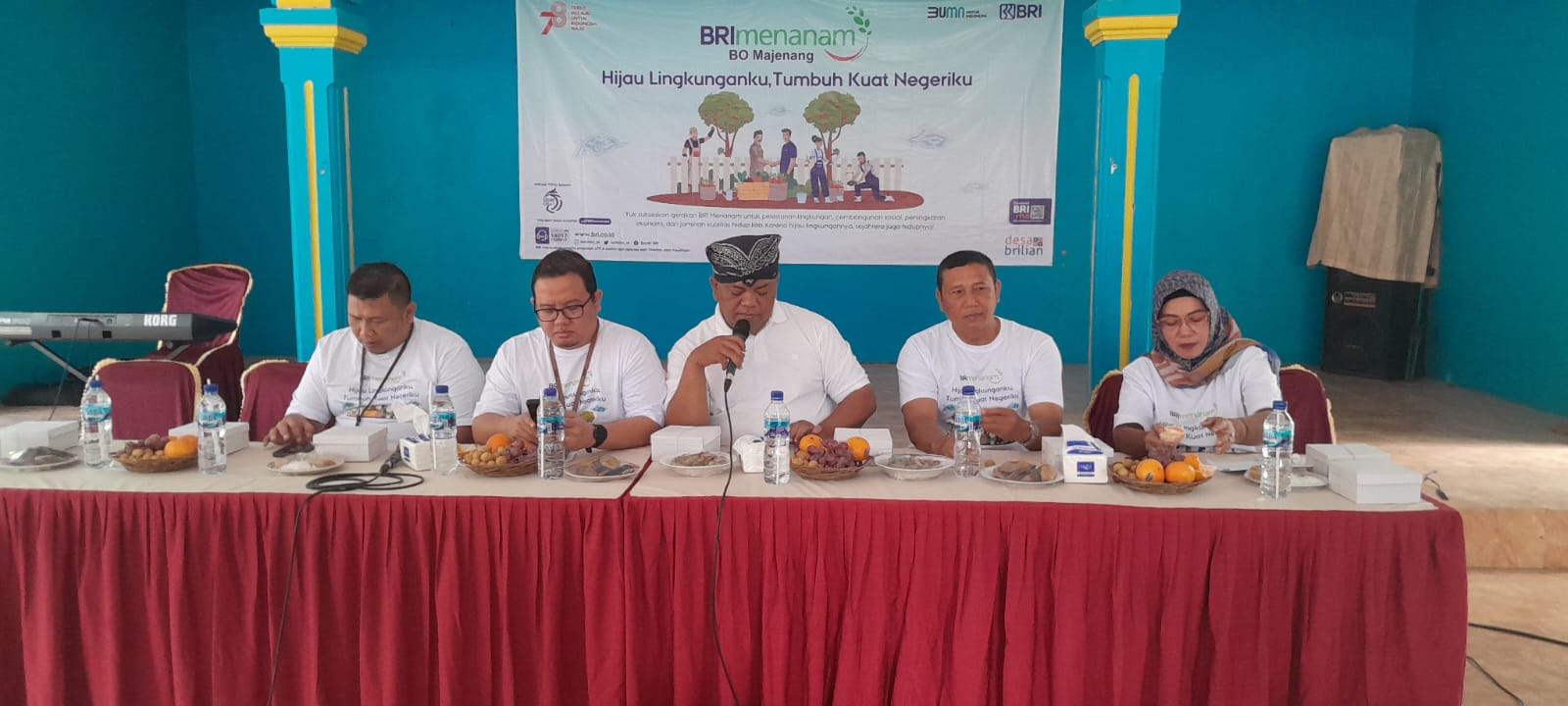 "BRI Menanam" Hijau Lingkunganku, Tumbuh Kuat Negriku