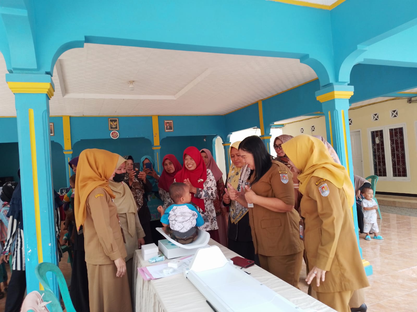 Monitoring dan Evaluasi PMT dari Dinas KB,PP dan PA Kabupaten Cilacap