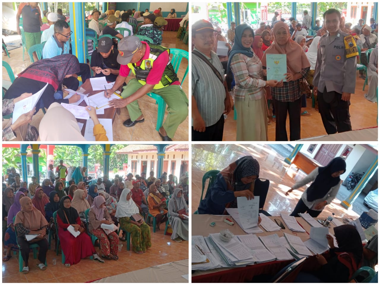 Penyerahan Sertifikat Hak Milik Program PTSL 2024 di Desa Mekarsari yang ke 3