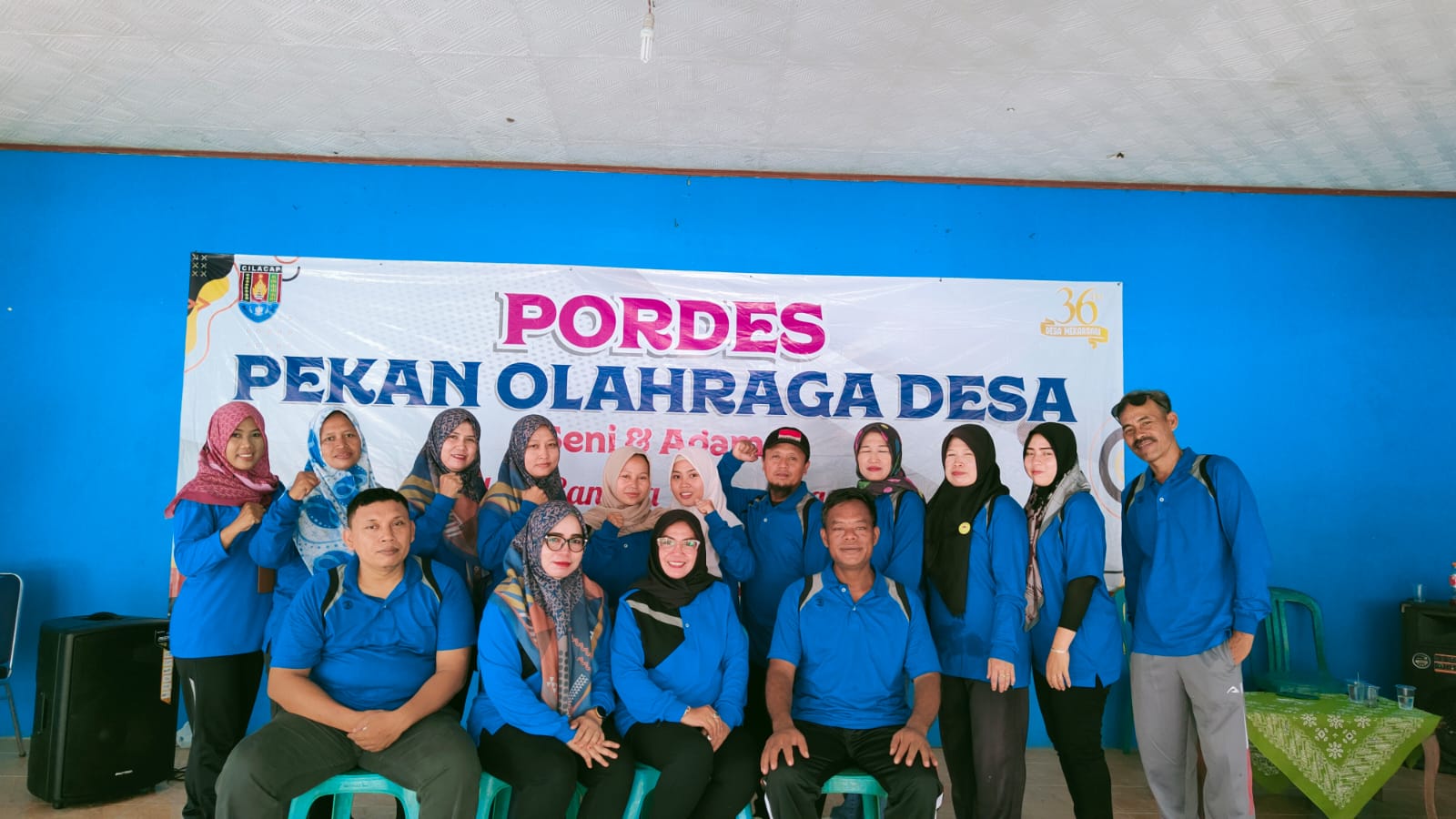 Pekan Olahraga Desa (PORDES) Meriahkan Hari Ulang Tahun Desa Mekarsari ke-36