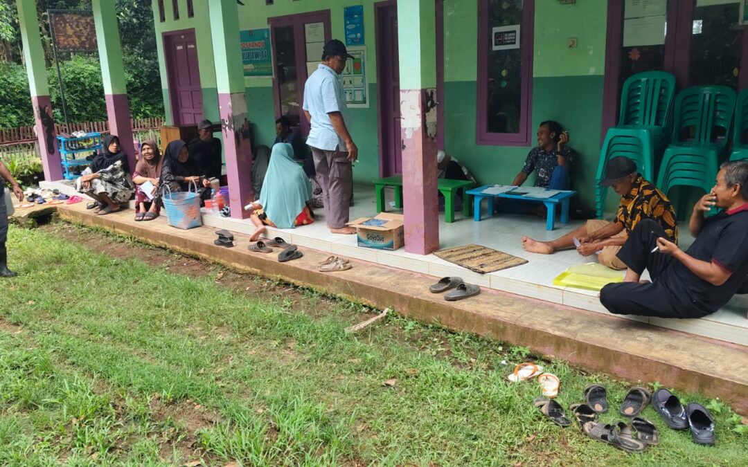 Intensifikasi Penarikan PBB di Dusun Gunungsari Desa Mekarsari Berlangsung Lancar di PAUD Cempaka