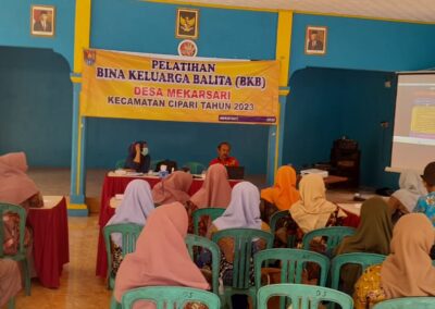Pelatihan Kader Bina Keluarga Balita di Desa Mekarsari