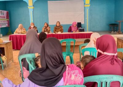 Kegiatan Launching Pemberian Makanan Tambahan untuk Balita dan Ibu Hamil di Desa Mekarsari