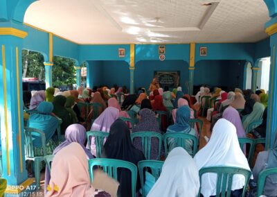 Kegiatan Pengajian Rutin Jum’at Kliwon di Balai Desa Mekarsari