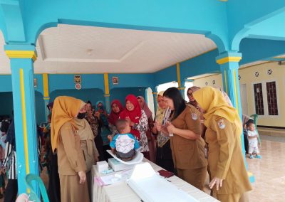 Monitoring dan Evaluasi PMT dari Dinas KB,PP dan PA Kabupaten Cilacap