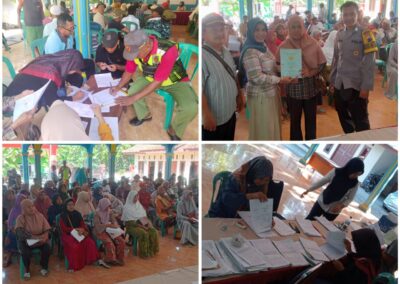 Penyerahan Sertifikat Hak Milik Program PTSL 2024 di Desa Mekarsari yang ke 3