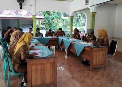 Laporan Realisasi Penyelenggaraan Realisasi Pelaksanaan APBDes TA.2025 bersama BPD